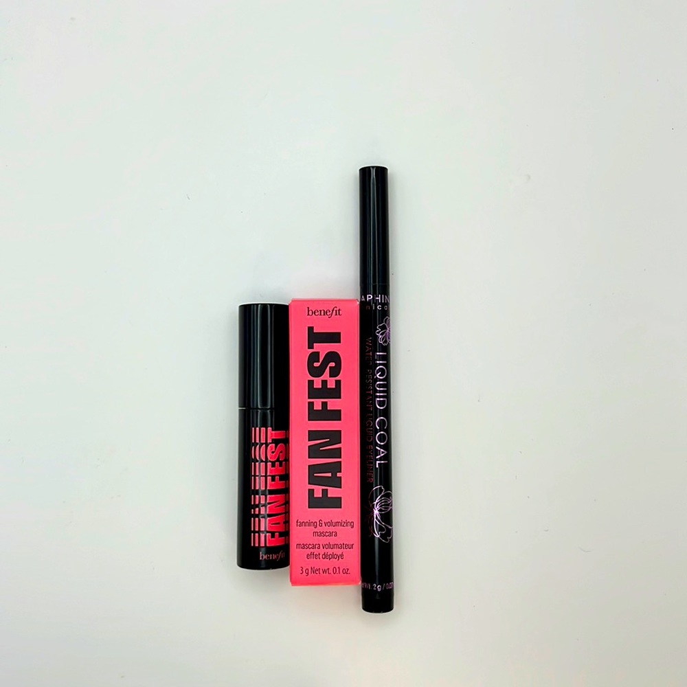 Benefit Cosmetics Fanfest Mascara & Seraphine Botanicals Liquid Eyeliner Duo